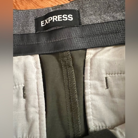 Express Skinny Chinos pants, army green color size W29/L32. Excellent condition - Picture 6 of 12